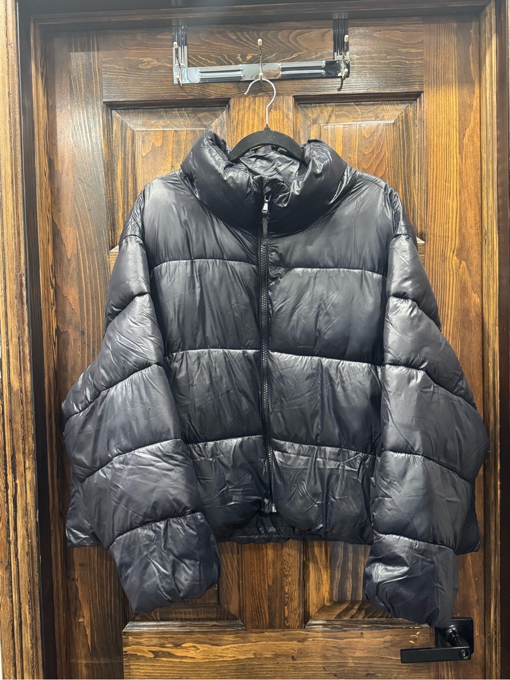 Old Navy Black Quilted Puffer Jacket